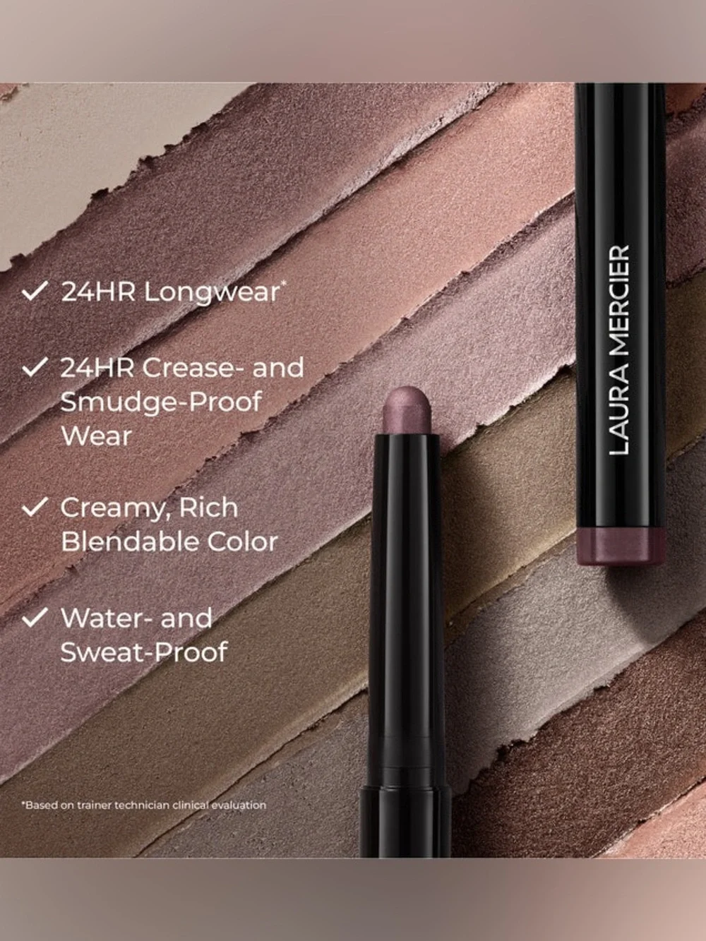 Laura Mercier Copper Caviar Stick Eye Shadow- warm metallic bronze, budge proof - Picture 4 of 8